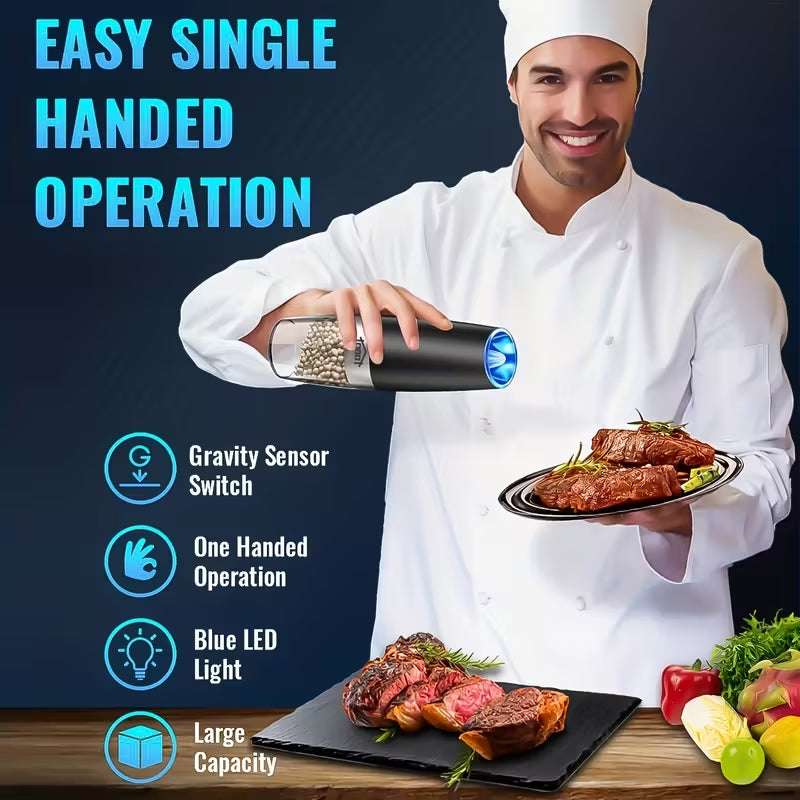 🔥Up to 80% OFF🔥—Electric Salt and Pepper Grinder
