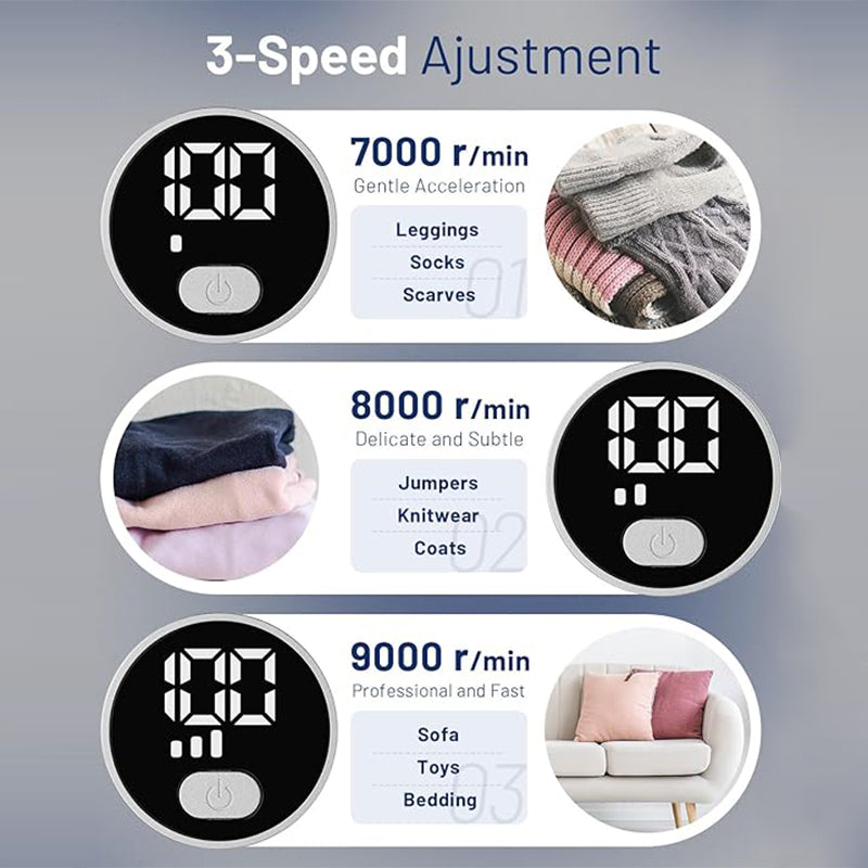 ๐USB-Charging Sweater Shaver