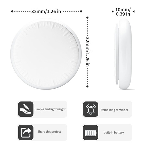Air-Tag Bluetooth Tracker, Anti-Lost Locator