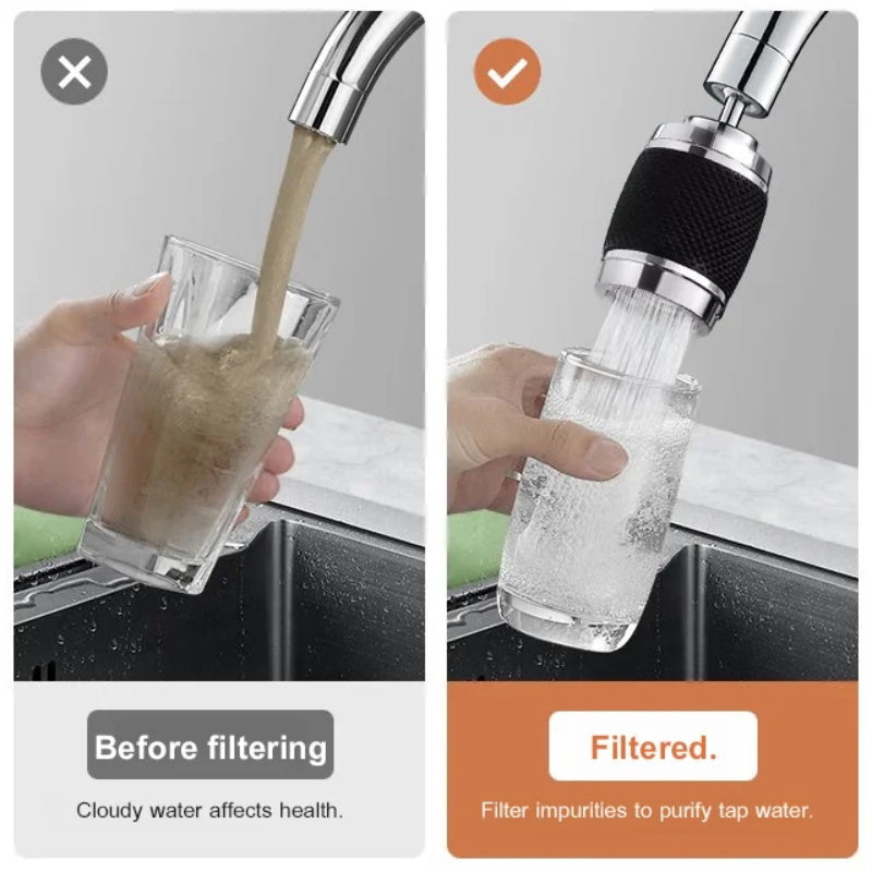 🔥Hot Sale(💥50%OFF)🔥360-Degree Swivel Splash-Proof Faucet Aerator