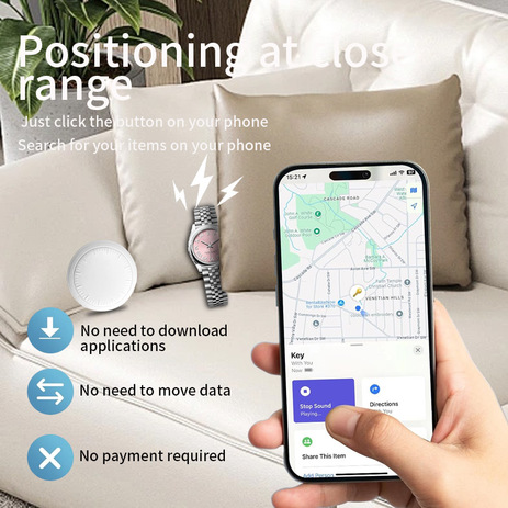 Air-Tag Bluetooth Tracker, Anti-Lost Locator
