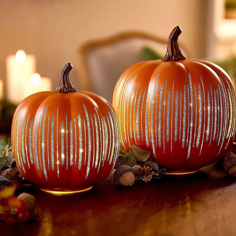 🔥2025 HOT SALE - 🎃✨ Illuminated Starry Night Pumpkins by Valerie✨