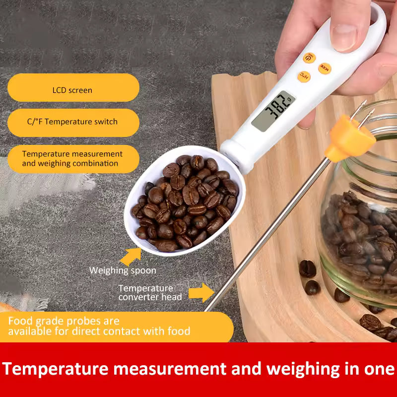 🔥Hot Sale(💥50%OFF)🔥Thermometric weighing spoon🥄