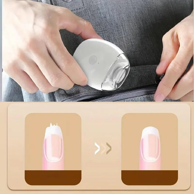 2-in-1 Electric Polish Automatic Nail Clippers