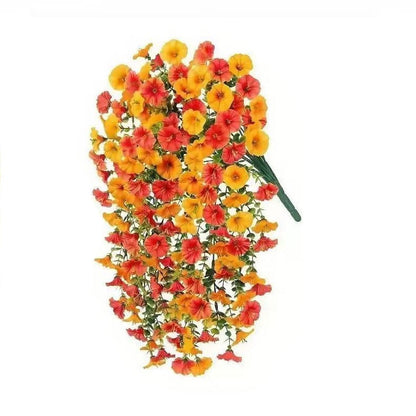 UV Resistant Hanging Morning Glory for Fall Decor