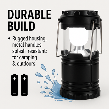 🔦 Foldable Portable LED Camping Light ⛺