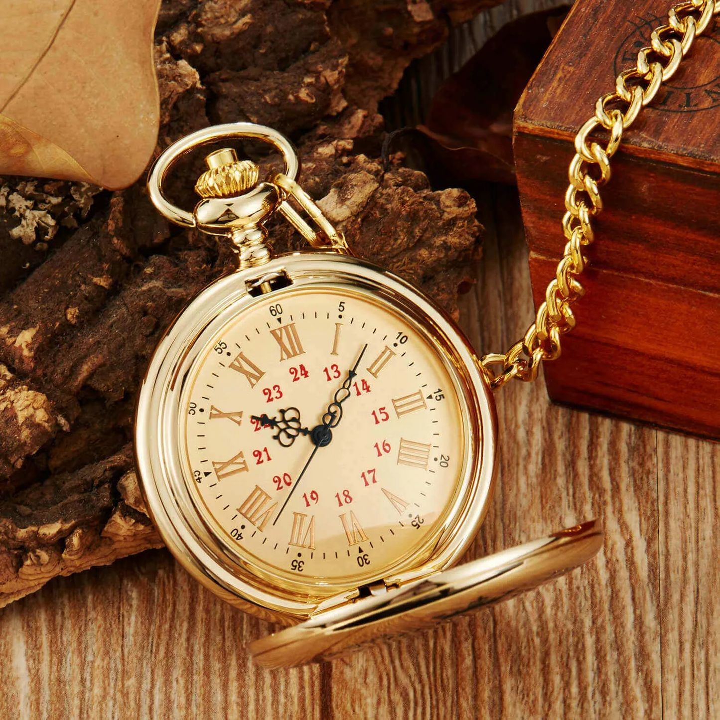 🔥To My Son Quartz Pocket Chain Watch🔥