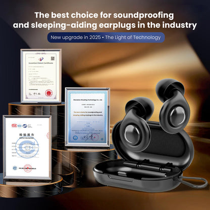 🔥Hot Sale（💥50%OFF）🔥Silicone Sleep Noise Cancelling Earplugs💤