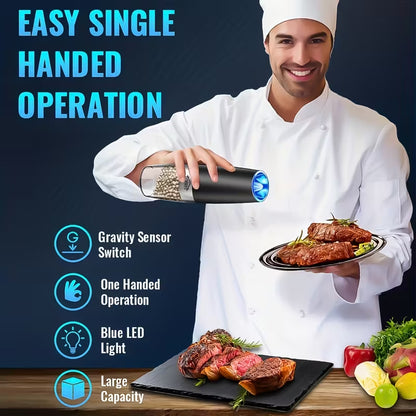 🔥Up to 80% OFF🔥—Electric Salt and Pepper Grinder