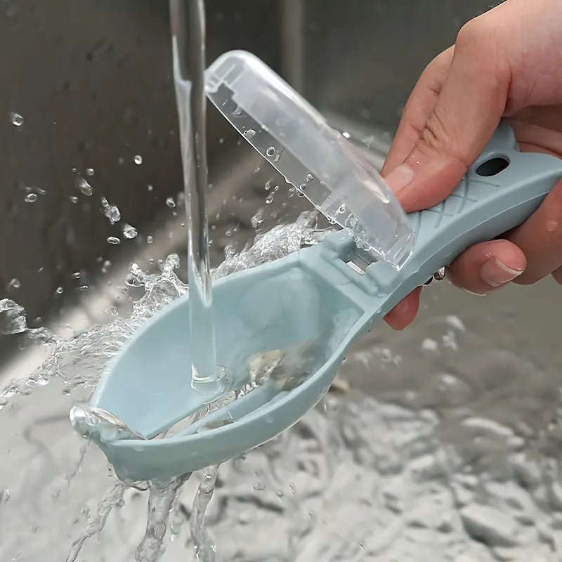6-fold fish scale removal brush scraper