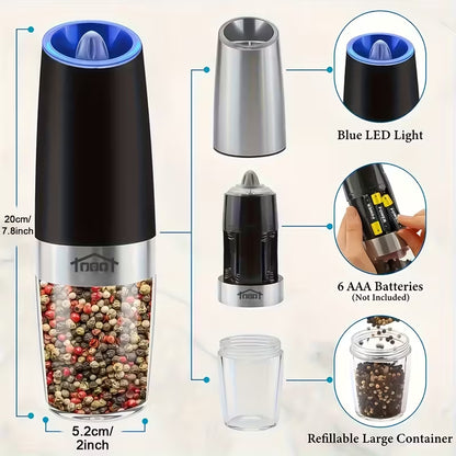 🔥Up to 80% OFF🔥—Electric Salt and Pepper Grinder