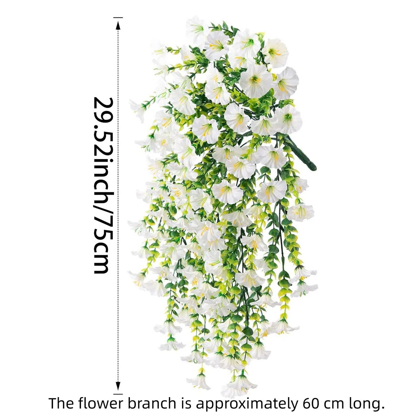 UV Resistant Hanging Morning Glory for Fall Decor