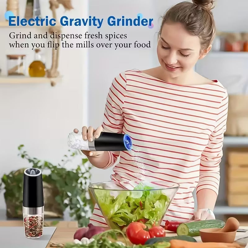 🔥Up to 80% OFF🔥—Electric Salt and Pepper Grinder