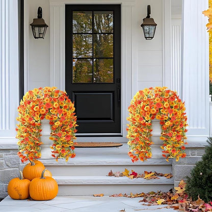 UV Resistant Hanging Morning Glory for Fall Decor