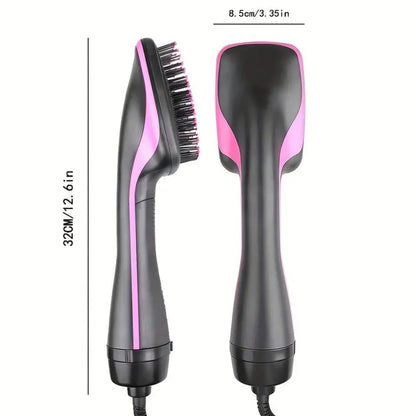 Two-in-One Hot Air Combining Wet and Dry Hair Drying and Straightening Hair