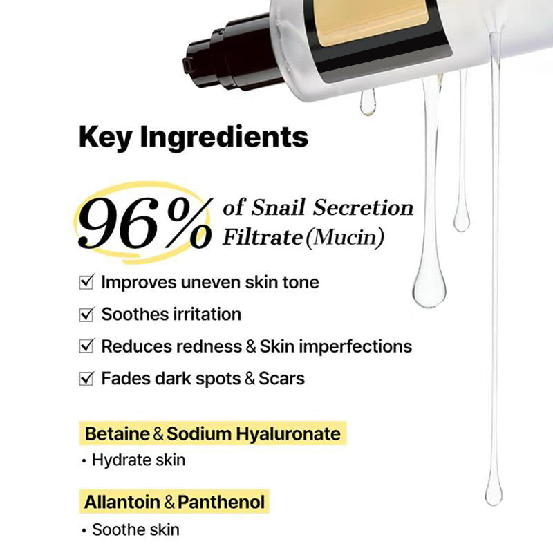 🐌 Snail Extract Serum — Hydrate & Repair