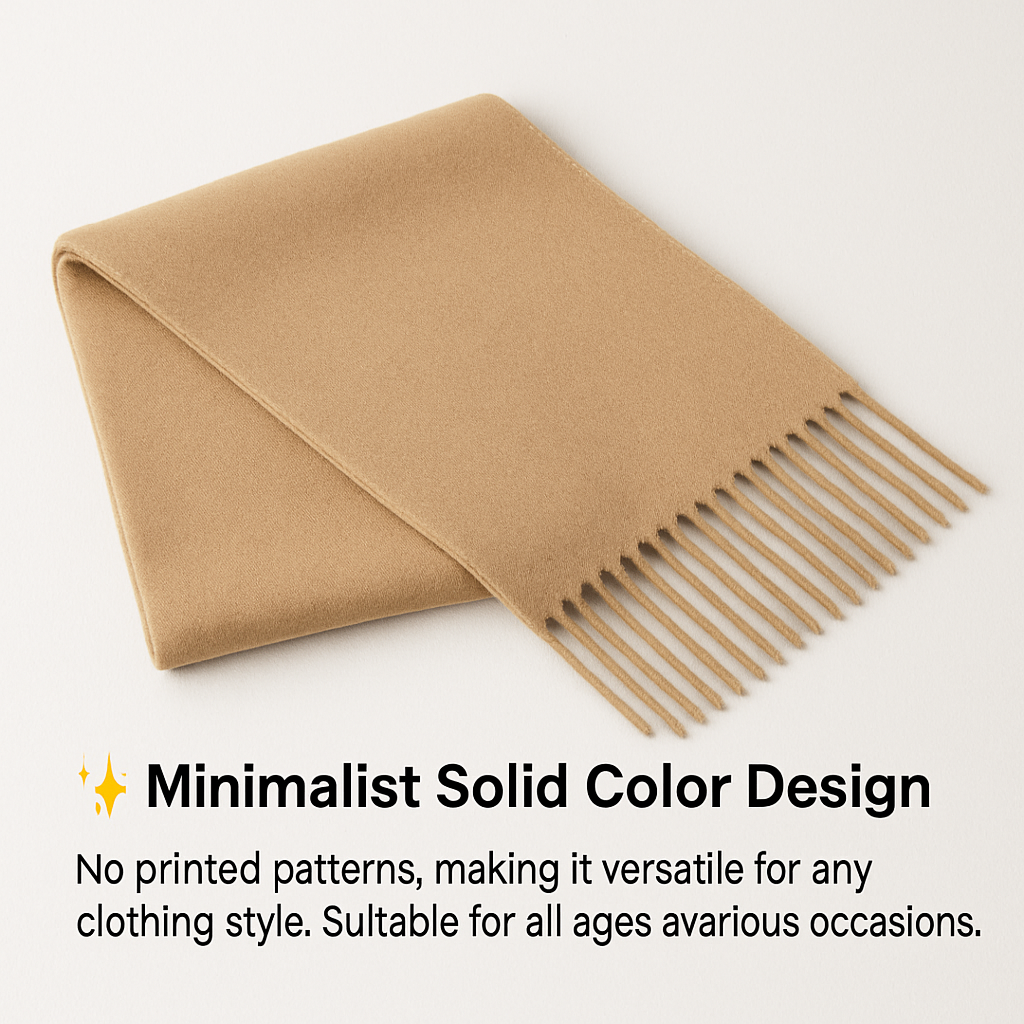 🧣 Soft & Warm Cashmere Winter Scarves ❄️