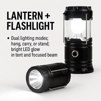 🔦 Foldable Portable LED Camping Light ⛺