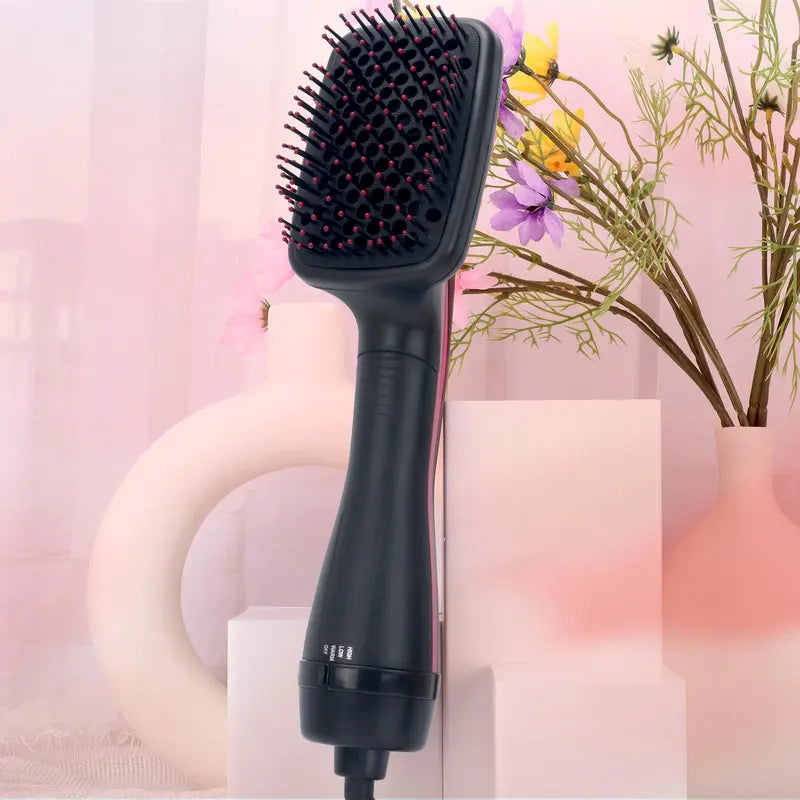 Two-in-One Hot Air Combining Wet and Dry Hair Drying and Straightening Hair