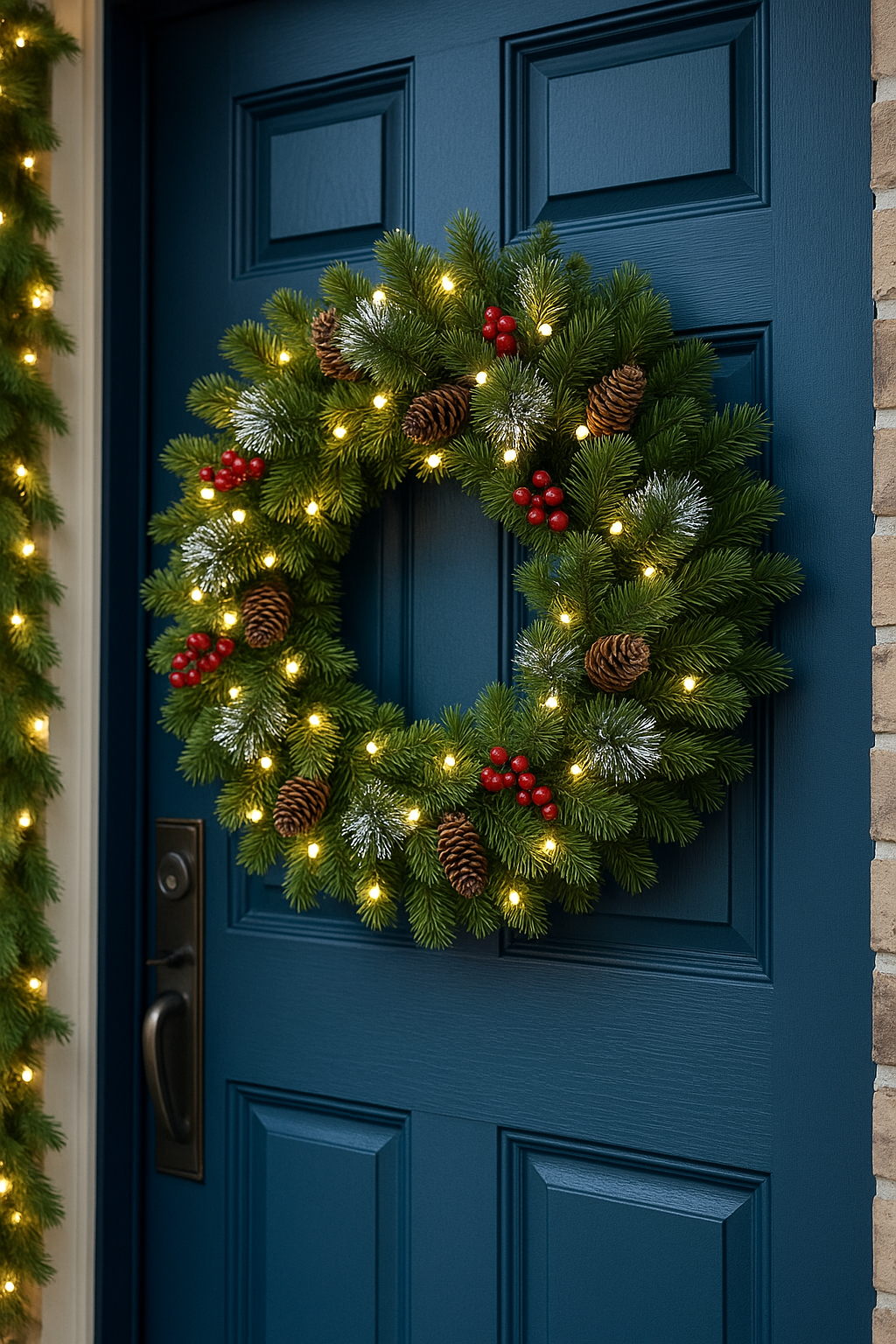 🎄 Christmas Wreath — Holiday Door Decor ✨