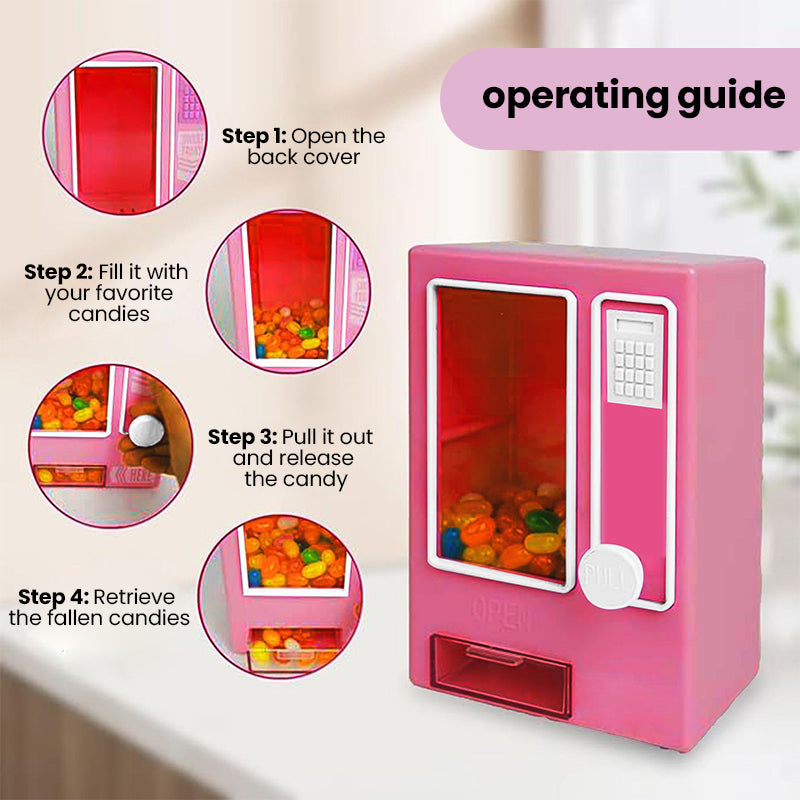 Retro Mini Candy Automatic Vending Machine