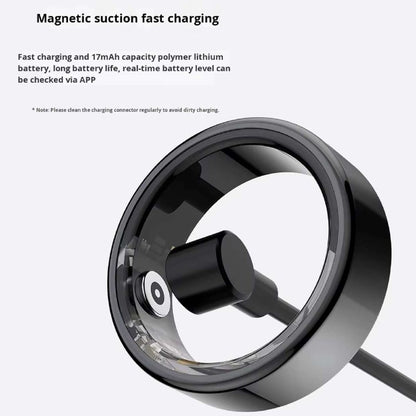 Smart Ring Health Tracker for Women Men,  Blood Oxygen, Sleep Monitor