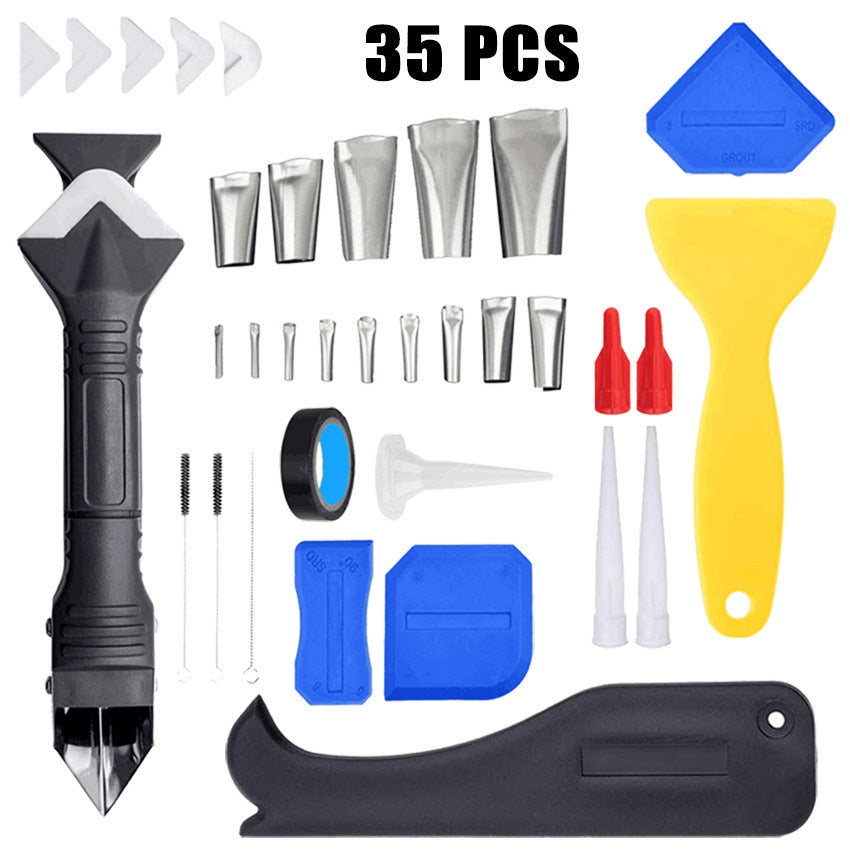 🔥35-piece silicone caulking tool set