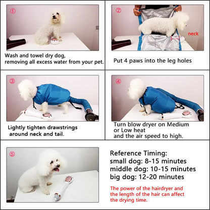 🔥2025 Hot Sale🔥Pet drying bags🐕