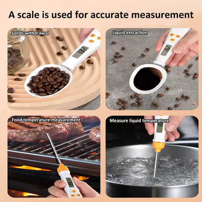 🔥Hot Sale（💥50%OFF）🔥Thermometric weighing spoon🥄