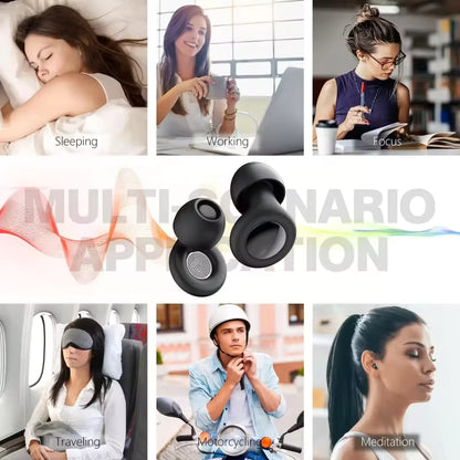 🔥Hot Sale（💥50%OFF）🔥Silicone Sleep Noise Cancelling Earplugs💤
