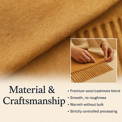 🧣 Soft & Warm Cashmere Winter Scarves ❄️