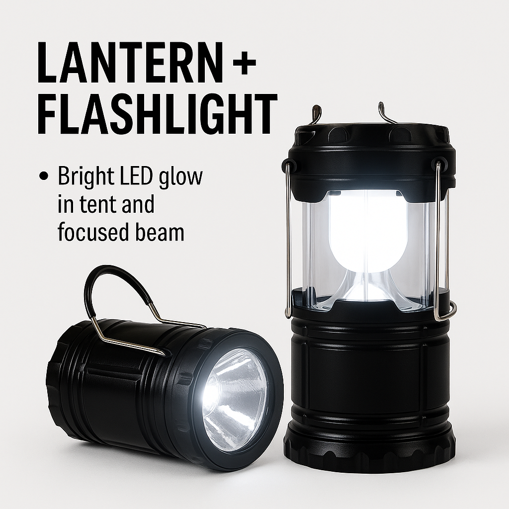 🔦 Foldable Portable LED Camping Light ⛺