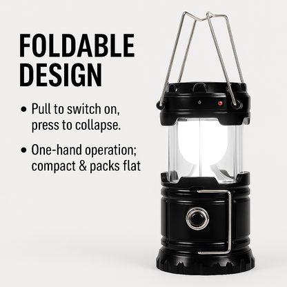 🔦 Foldable Portable LED Camping Light ⛺