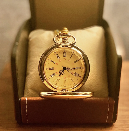 🔥To My Son Quartz Pocket Chain Watch🔥