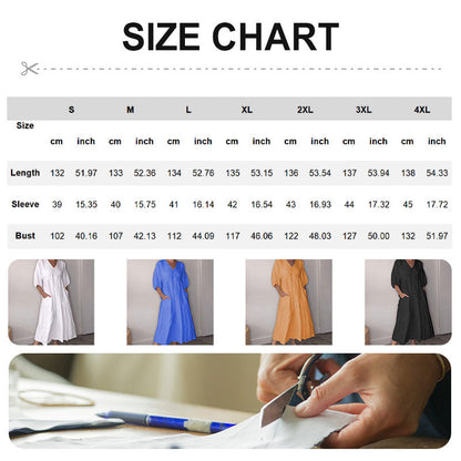 ??2025 NEW SALES - 50% OFF??Women's V-neck Casual Dress